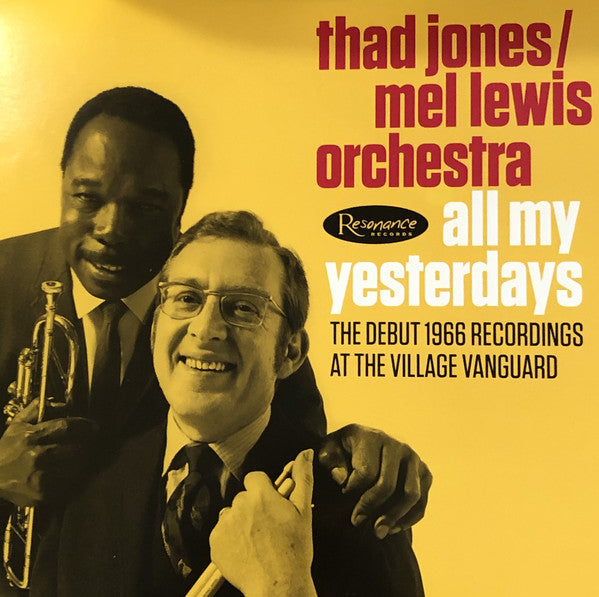 Thad Jones / Mel Lewis Orchestra – All My Yesterdays -	 3 x Vinyl, LP, Record Store Day, Limited Edition, Numbered, Remastered, Special Edition, Stereo, 180g