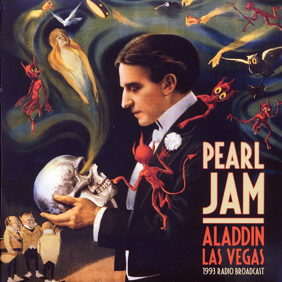 Pearl Jam-Aladdin Las Vegas 1993 Radio Broadcast-Limited Live Recording-Vinyl Record 2 LP