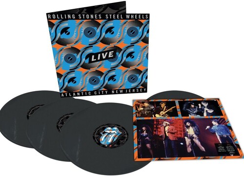 The Rolling Stones-Steel Wheels Live-180 gram 4 LP Vinyl Record Box Set