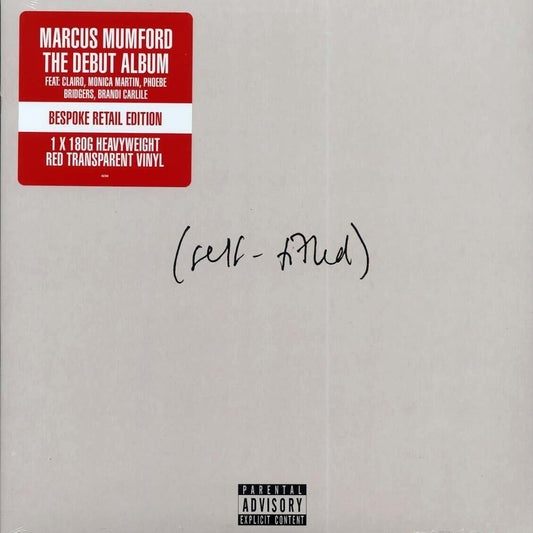 Marcus Mumford -Self Titled- 180 gram Red Color 180 gram Vinyl Record