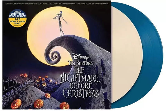 The Nightmare Before Christmas - Soundtrack  - Limited Ed. Bone/Aqua Vinyl 2LP