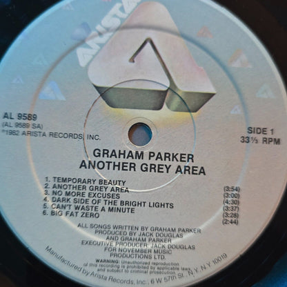 Graham Parker - Another Grey Area - 1982 - Arista AL9589 Vinyl LP Record