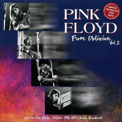 PINK FLOYD- From Oblivion Vol. 2 Live In San Diego 1971 Pink Vinyl