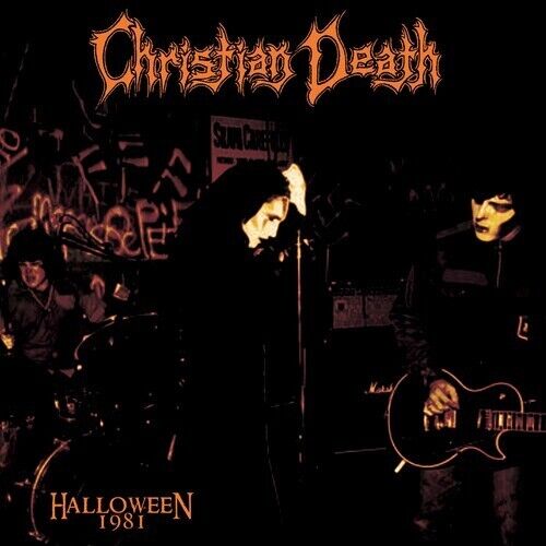 Christian Death - Halloween 1981 - Orange Colored Vinyl Record LP