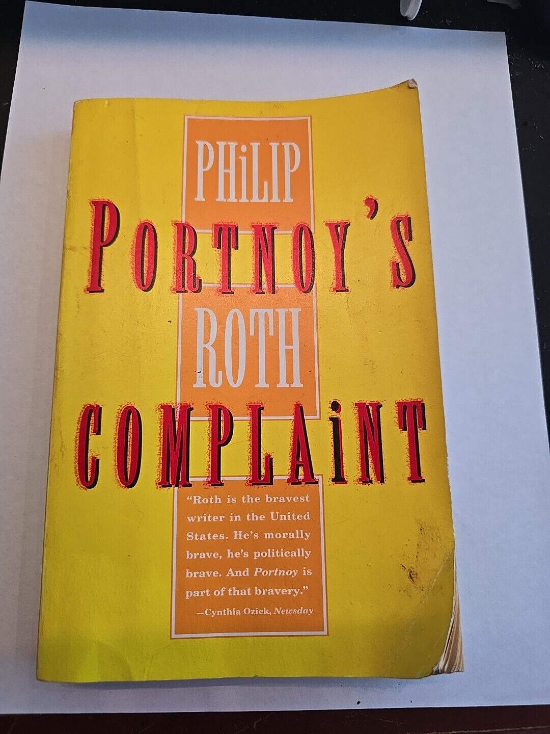 Portnoy's Complaint - Paperback By Roth, Philip 