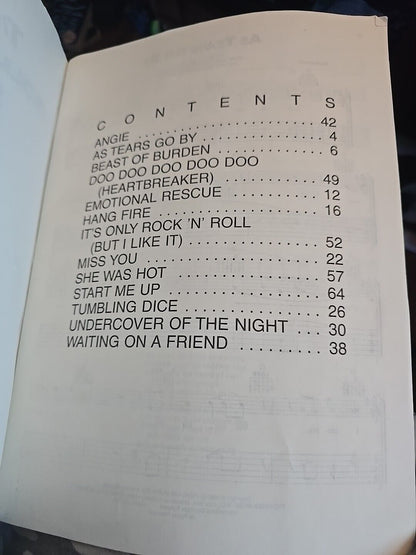 The Best of ROLLING STONES For Guitar GF0420 Arr By Steven Rosenhaus 