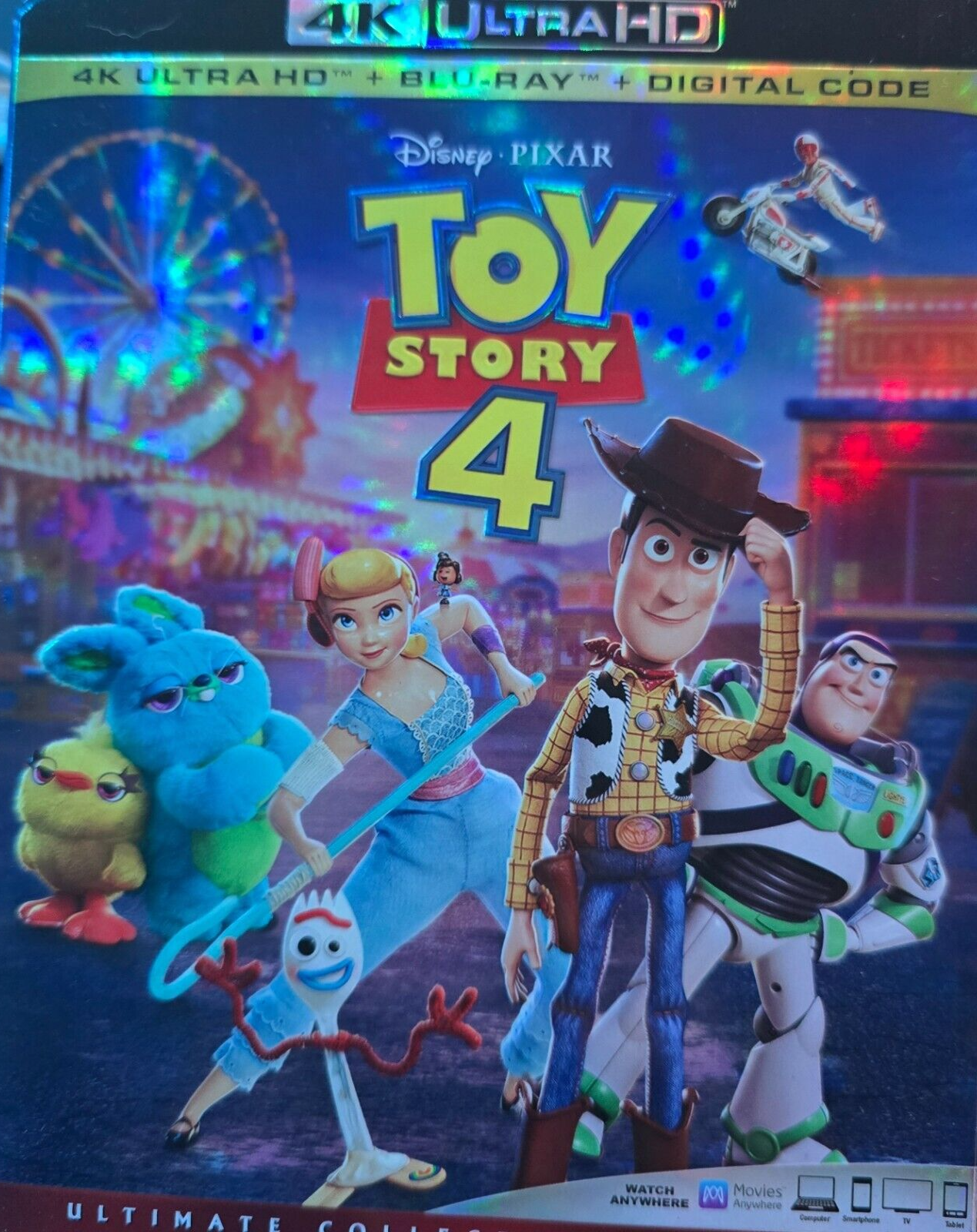 Toy Story 4 (Ultra HD, 2019)