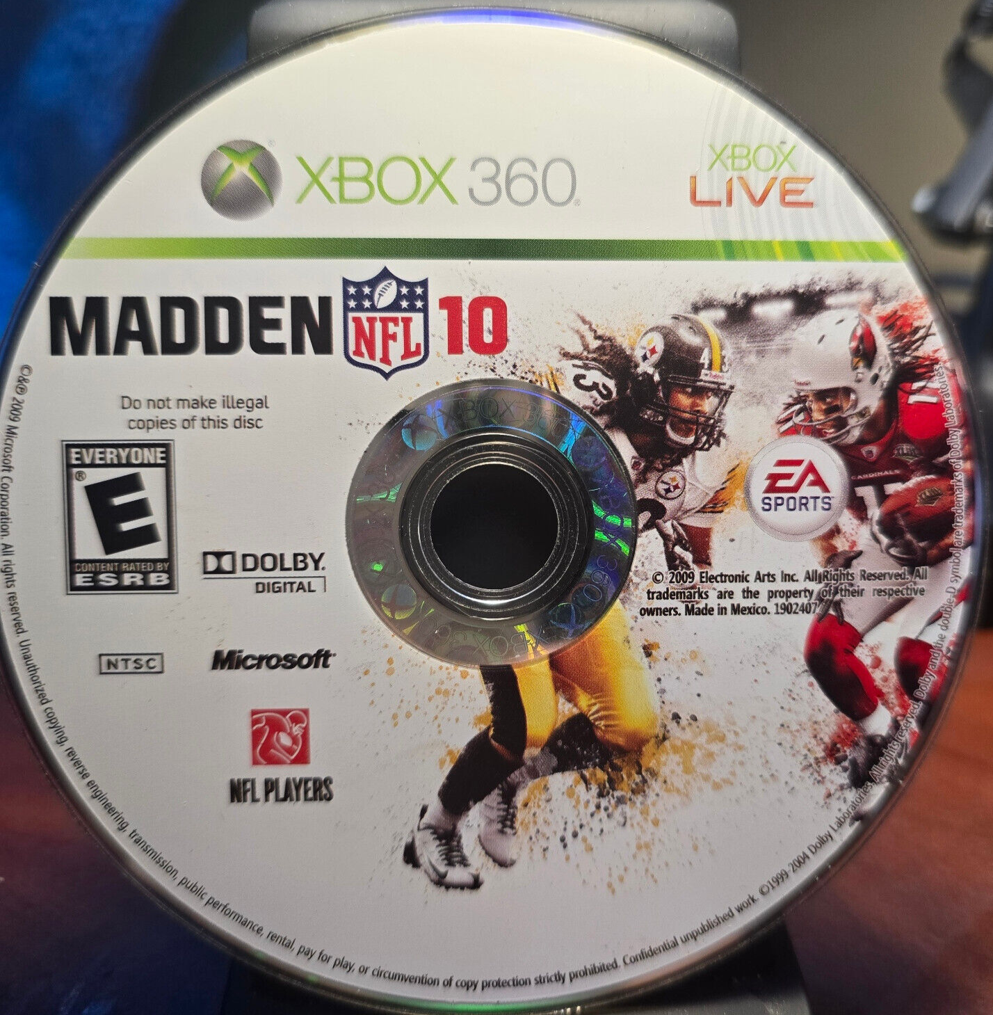 EA SPORTS NFL MADDEN 10 - XBOX 360 - Disc Only