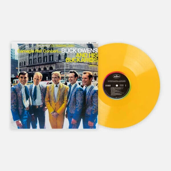 Buck Owens And His Buckaroos-Carnegie Hall-Vinyl Me Please Yellow Colored Record