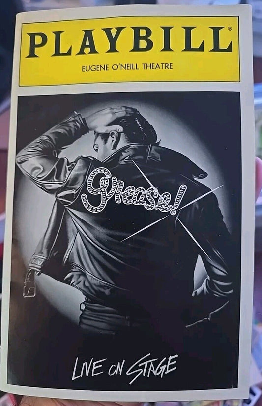 Vintage Playbill - Grease - October 1996 - Megan Mullaly Understudy For Rosie