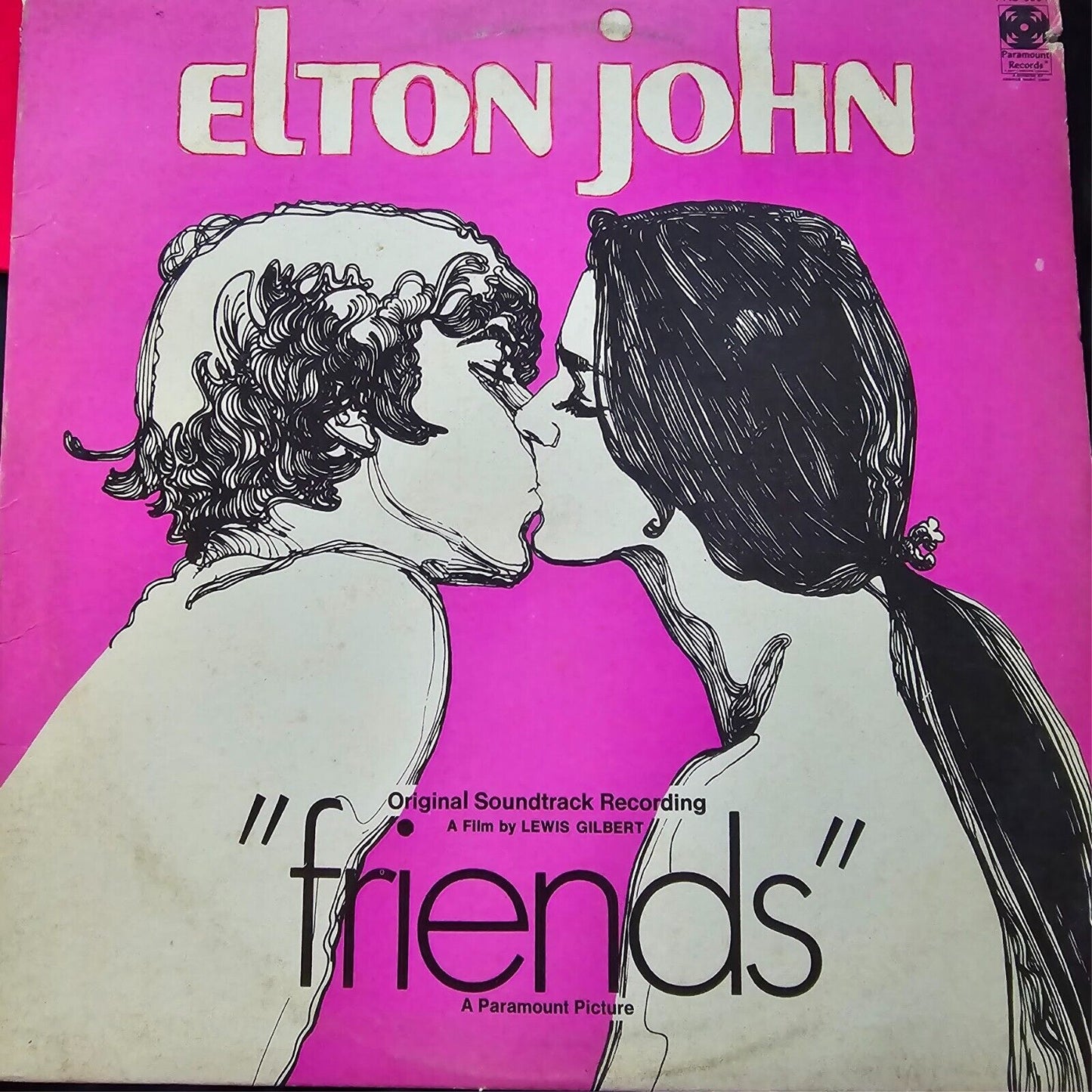 Elton John-Friends-1971 PAS-6004- Vinyl Record LP