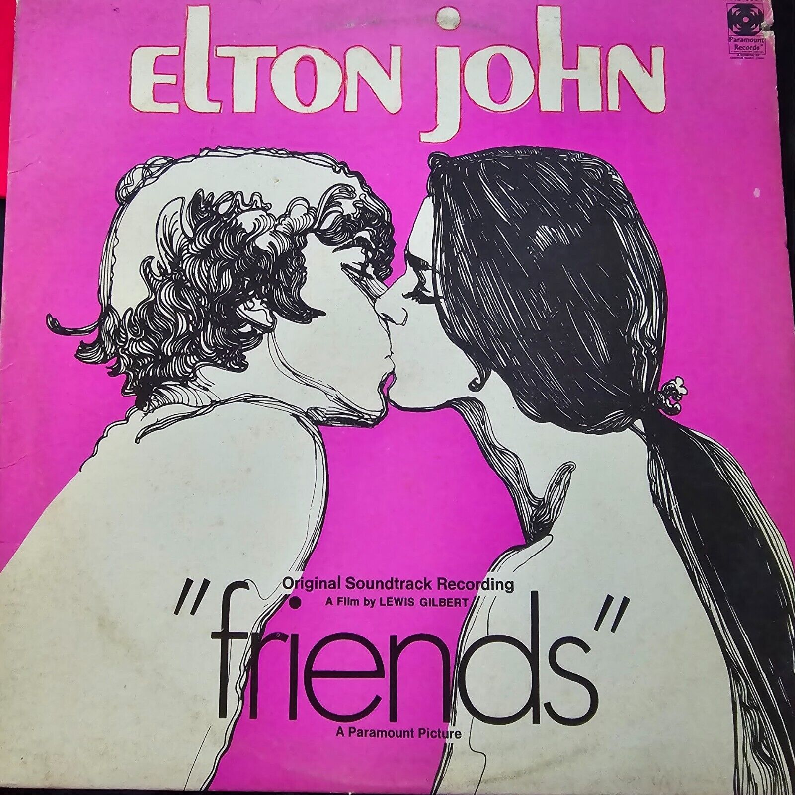 Elton John-Friends-1971 PAS-6004- Vinyl Record LP