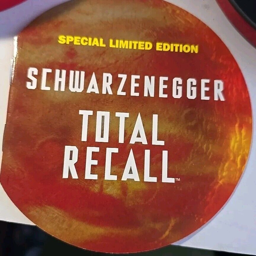 Total Recall DVD 2001 Special Limited Edition Mars Tin