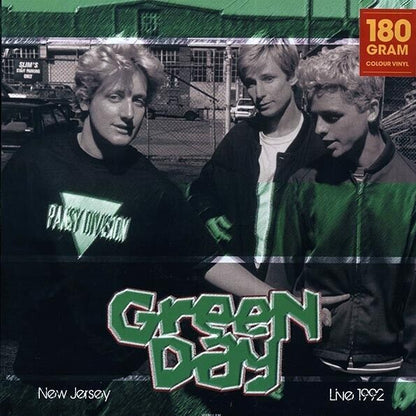 Green Day-Live in New Jersey 1992 -Limited Green Vinyl Record LP