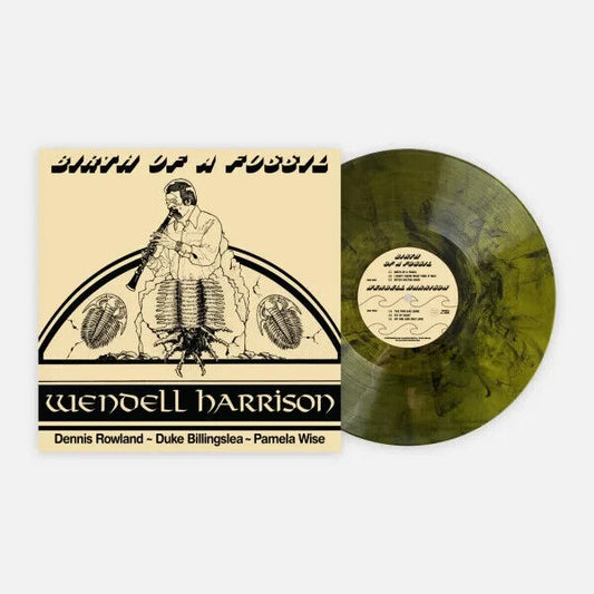 Wendell Harrison-Birth of a Fossil-Vinyl Me Please Lemon Black Color Vinyl 180g