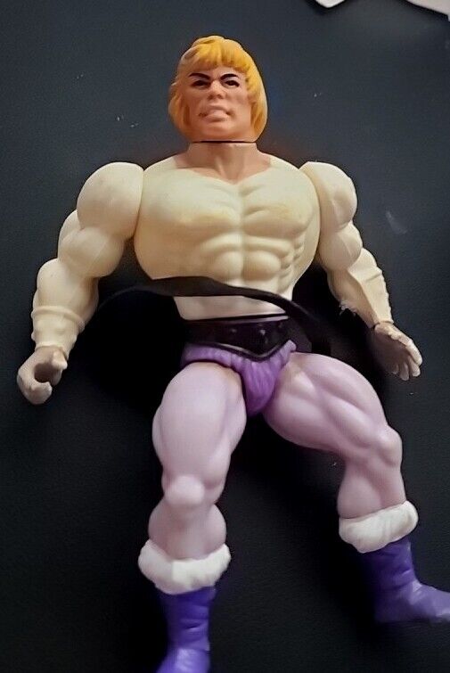 Vintage He-man Masters Of The Universe Soft Head Action Figure 1981