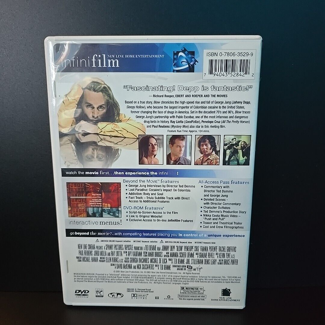 Blow (DVD, 2001)