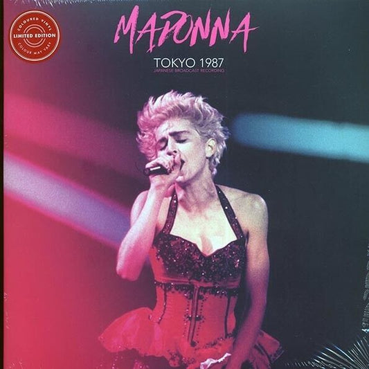 Madonna - Tokyo 1987 - 2 LP Red Colored Vinyl Record - Limited Live Recording