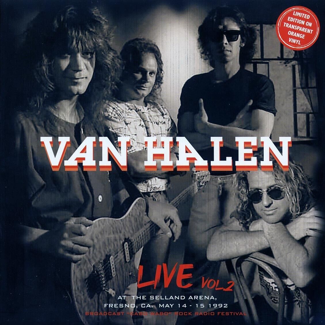 Van Halen-Live At The Selland '92-Vol. 2-Limited Live Orange Colored Vinyl LP