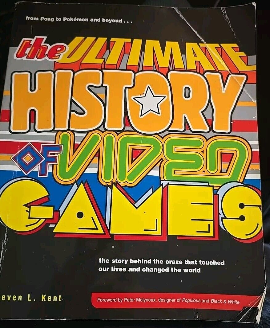 The Ultimate History Of Video Games By Steven L. Kent 2001 Paperback 