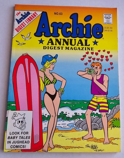 Archie Digest Library - Archie Annual #63 (VF) 1993