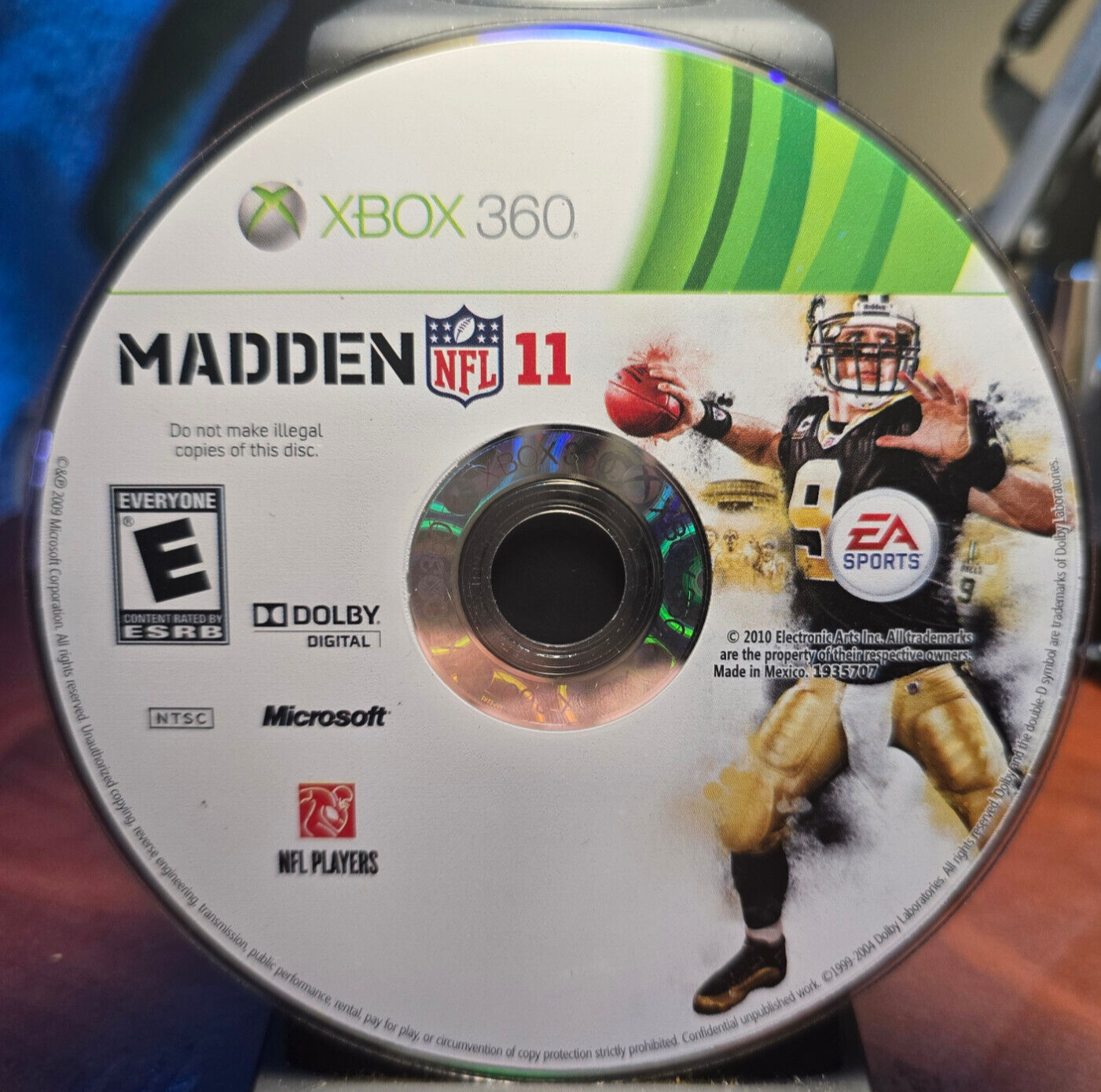 EA SPORTS NFL MADDEN 11 - XBOX 360