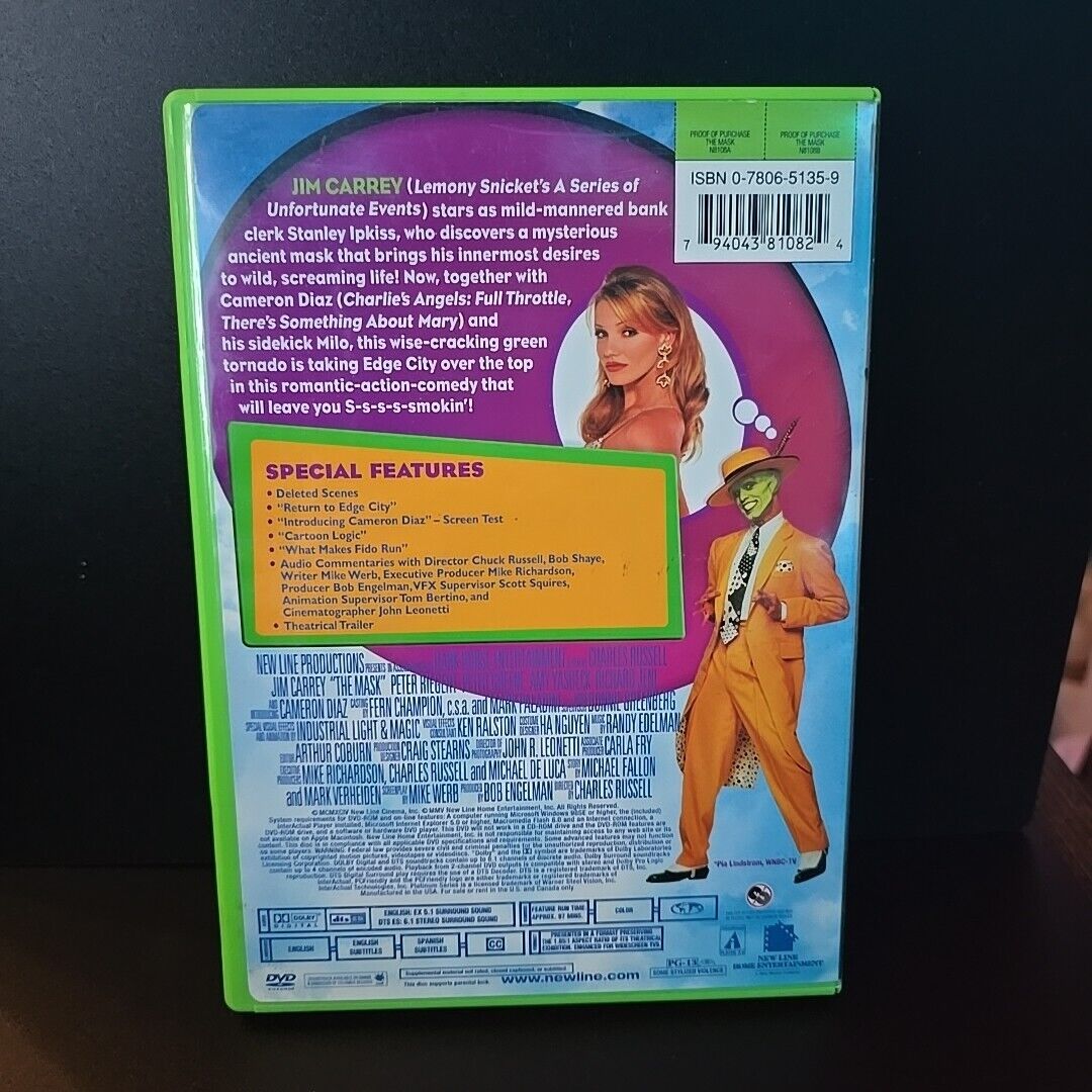 The Mask (DVD, 1994)