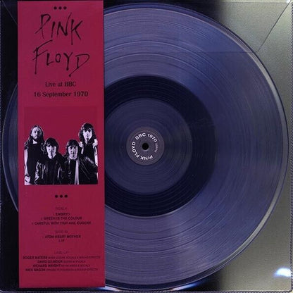 Pink Floyd ‎: Live At BBC September 16 1970-Limited Clear Vinyl Record LP