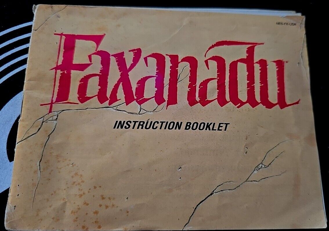 faxanadu nes Manual