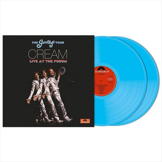 Cream-Goodbye Tour - Live 1968 - Limited Edition 2 LP Blue Colored Vinyl LP