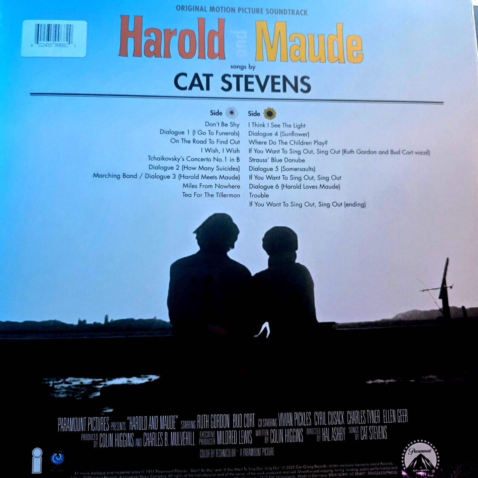 Harold and Maude - Soundtrack - Vinyl Record LP