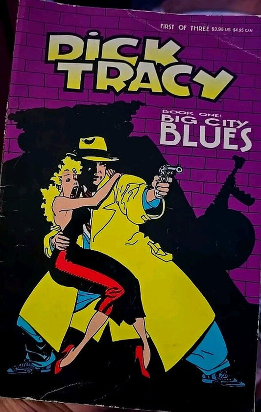 Disney Comics Dick Tracy #1 Big City Blues Comic 