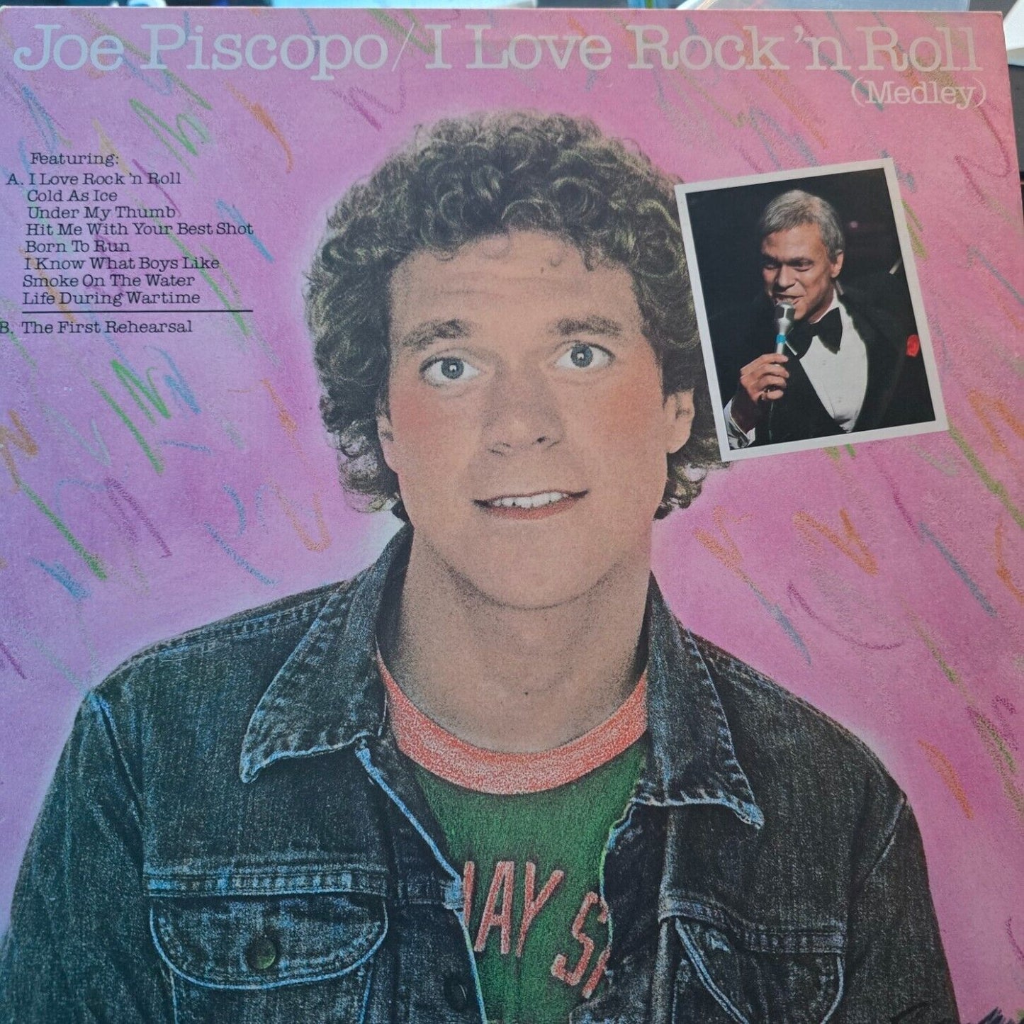 JOE PISCOPO -1982 EP I LOVE ROCK & ROLL-MEDLEY 44-03254