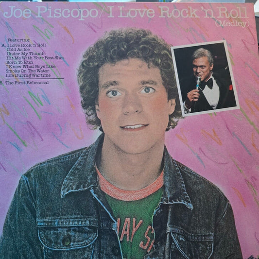 JOE PISCOPO -1982 EP I LOVE ROCK & ROLL-MEDLEY 44-03254