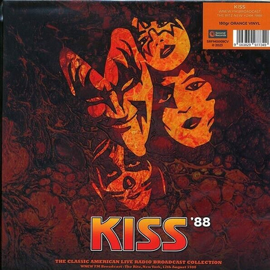 Kiss-Live in NY '88 - Limited Live Orange Colored Vinyl Record LP