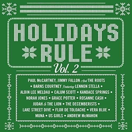 Holidays Rule: Vol. 2 - Various Artists-Limited Red Color Vinyl Record