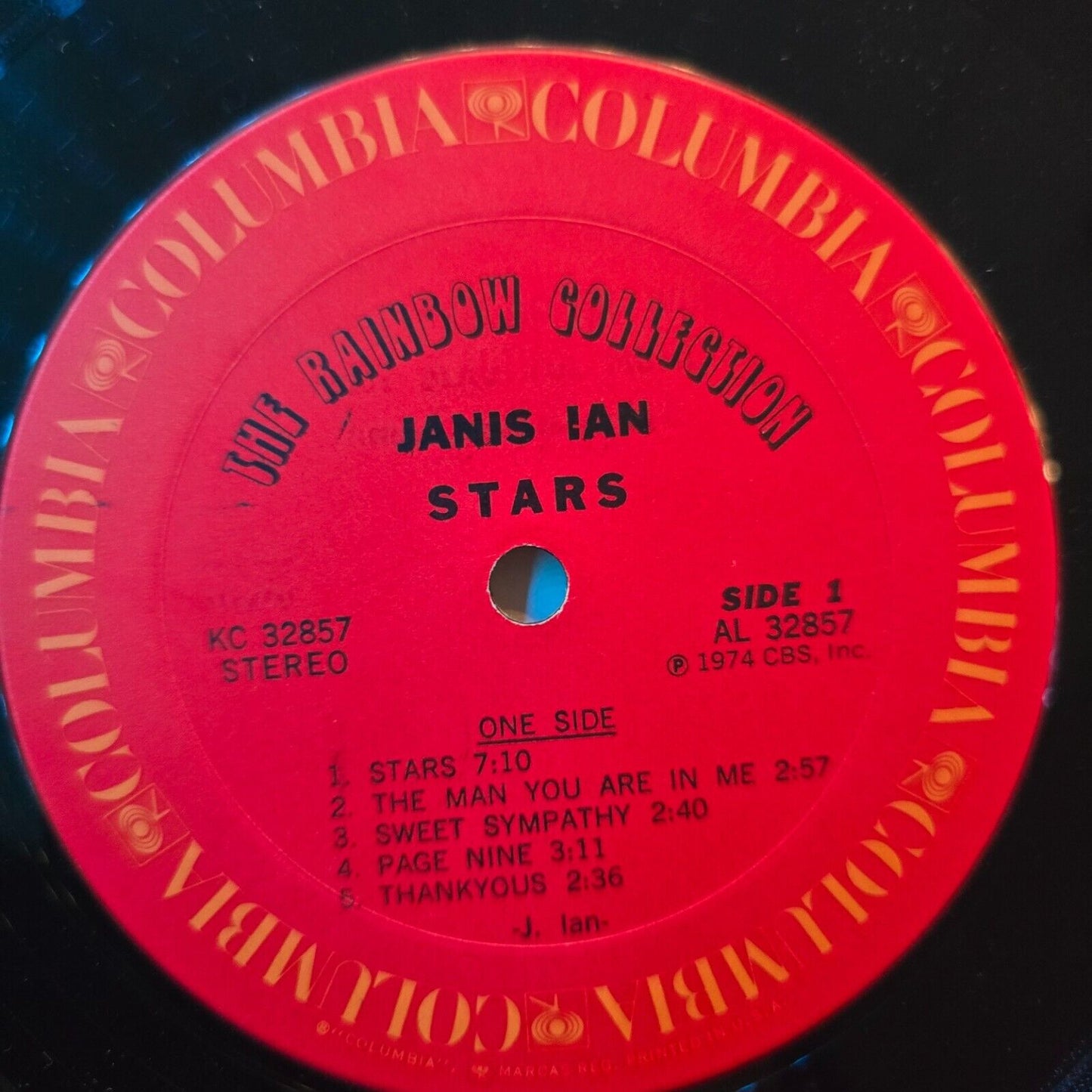 Janis Ian-Stars-1974 CBS 80224-Vinyl LP Record