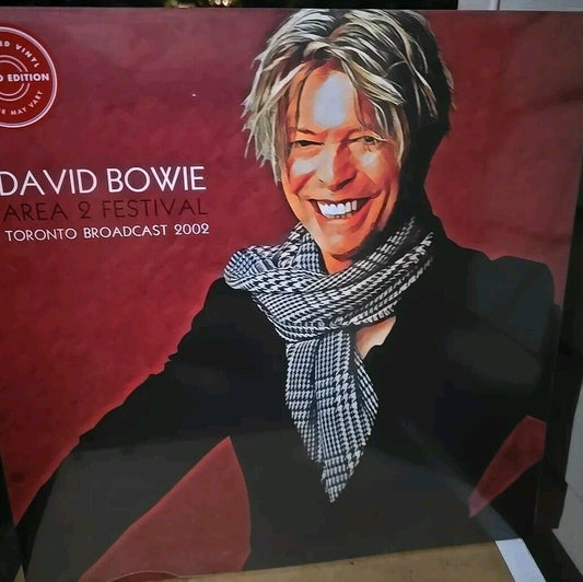 DAVID BOWIE - Area 2 Festival 2002 Live Recording- 2LP Color Vinyl Record