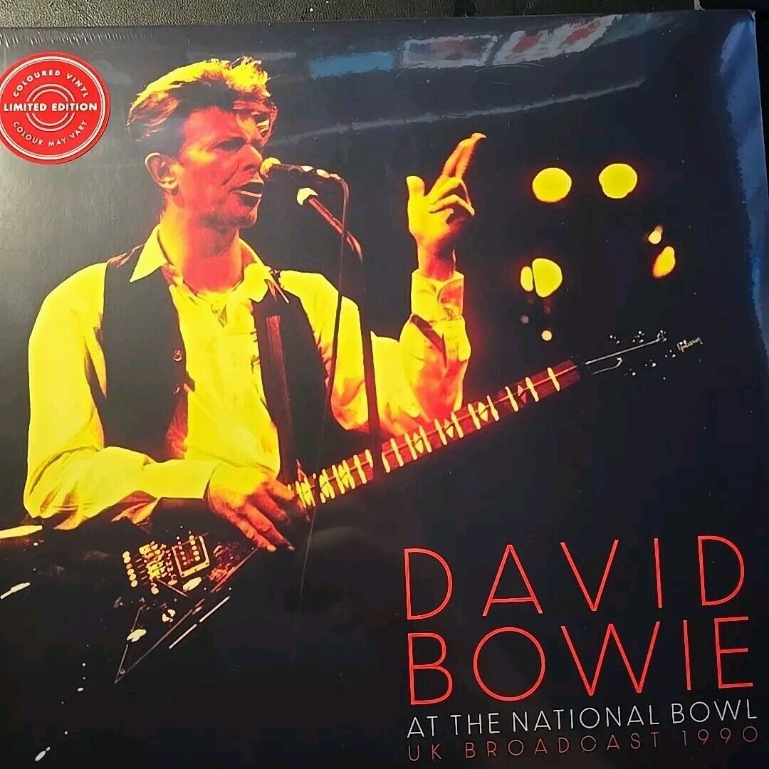 David Bowie At the National Bowl: UK Broadcast 1990-Import Color Vinyl 2LP 