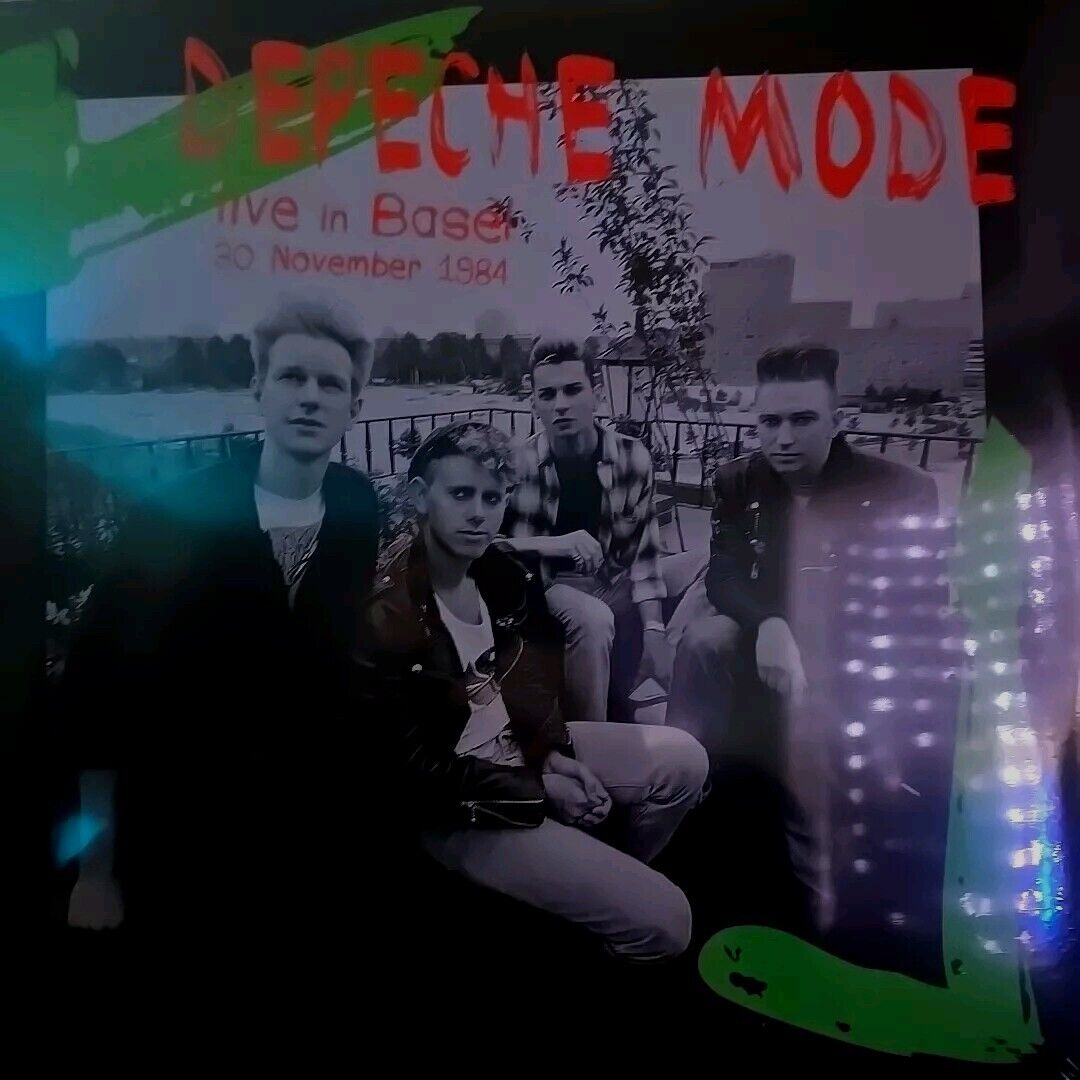 Depeche Mode - Live In Basel 30 November 1984- Live Broadcast Vinyl Record LP 