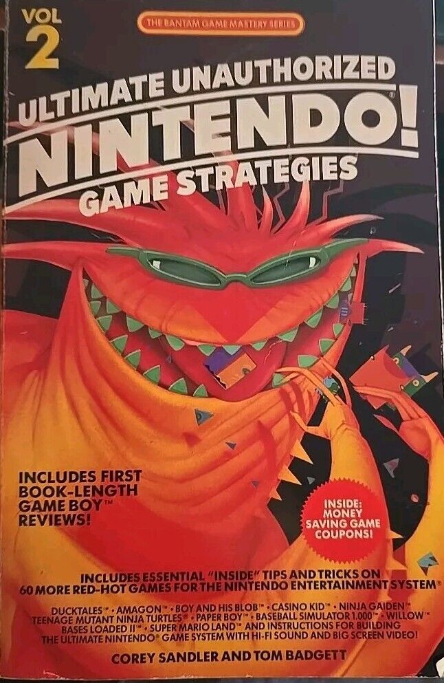 Ultimate Unauthorized Nintendo Game Strategies Game Guide Book Volume 2