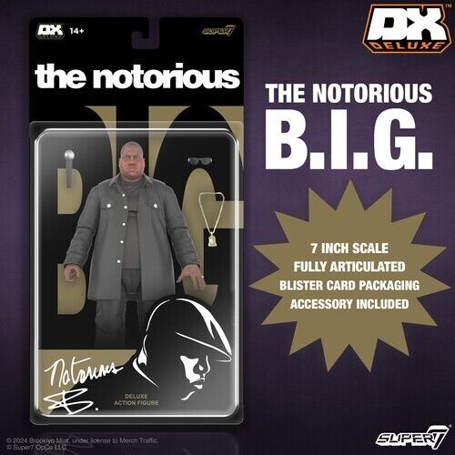 Notorious B.I.G. - Super 7 Deluxe Figure 