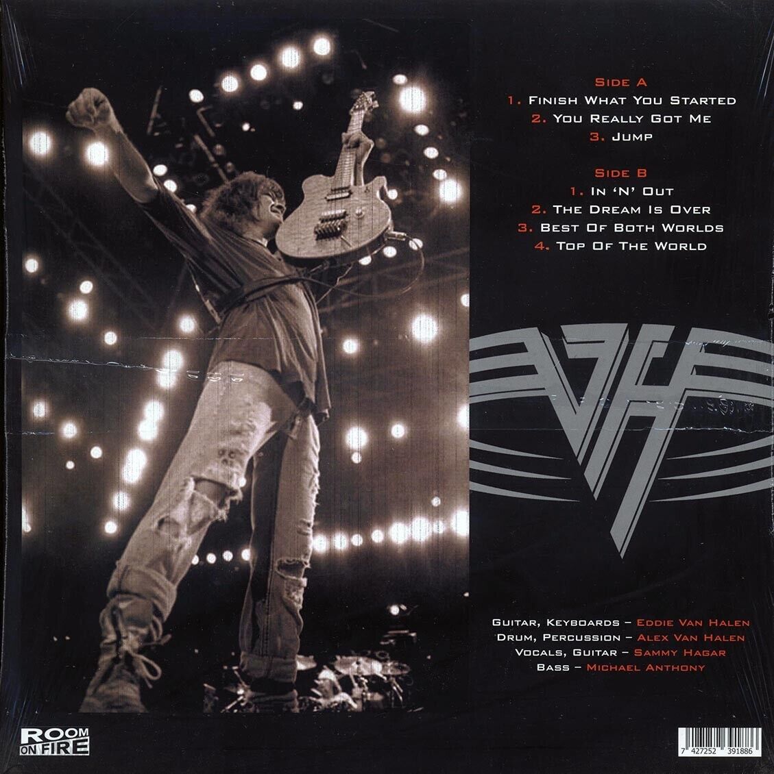 Van Halen-Live At The Selland '92-Vol. 2-Limited Live Orange Colored Vinyl LP