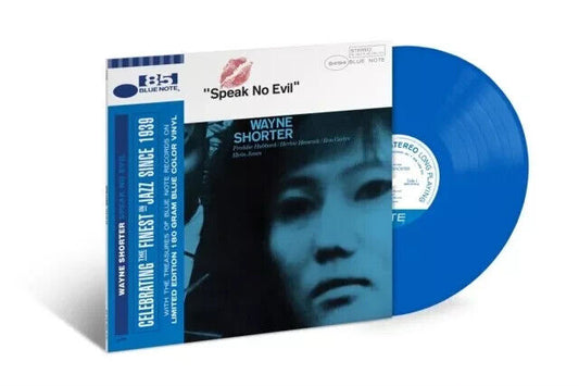 Wayne Shorter-Speak No Evil-Indie Exclusive Blue Colored Vinyl Record LP