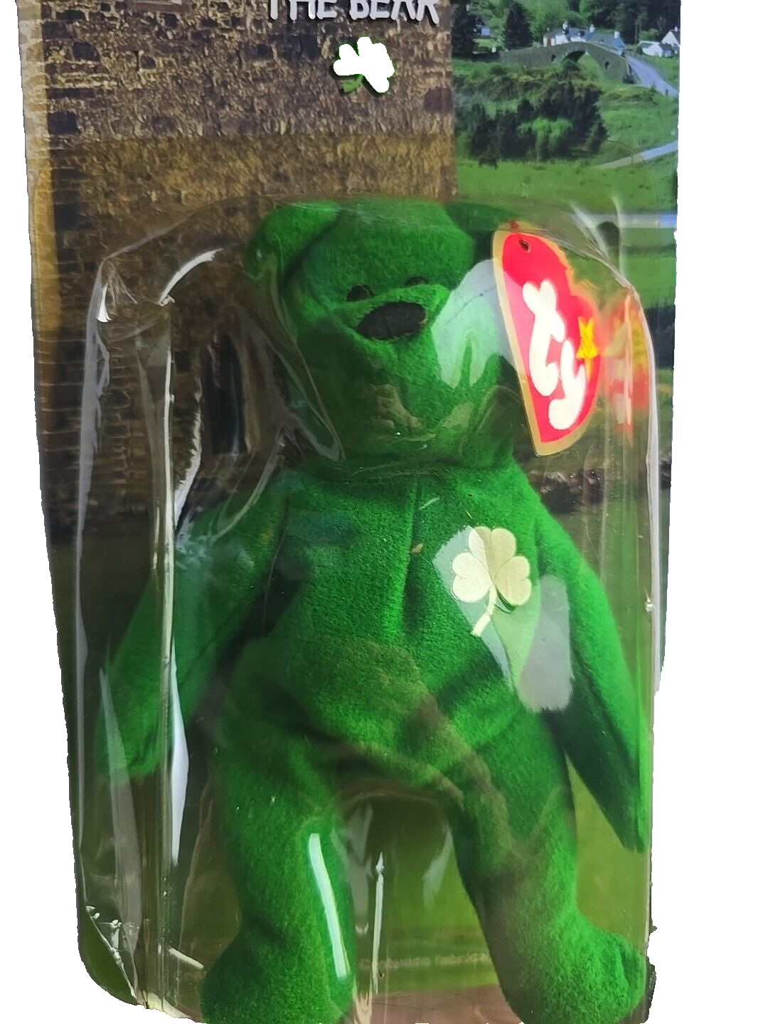  Erin The Bear Irish TY Beanie Baby 