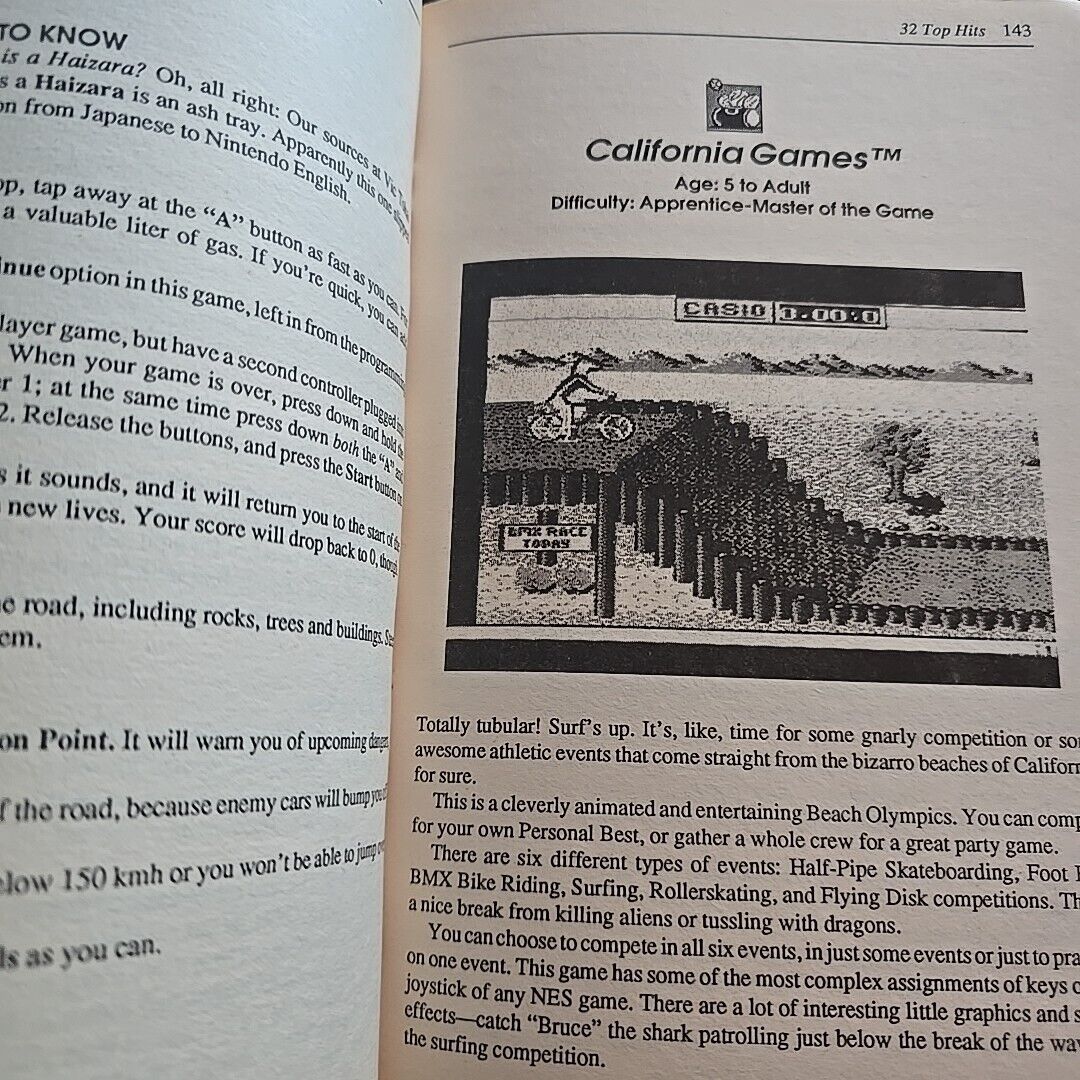 1989 Bantam Books Ultimate Unauthorized Nintendo Game Strategies Guide