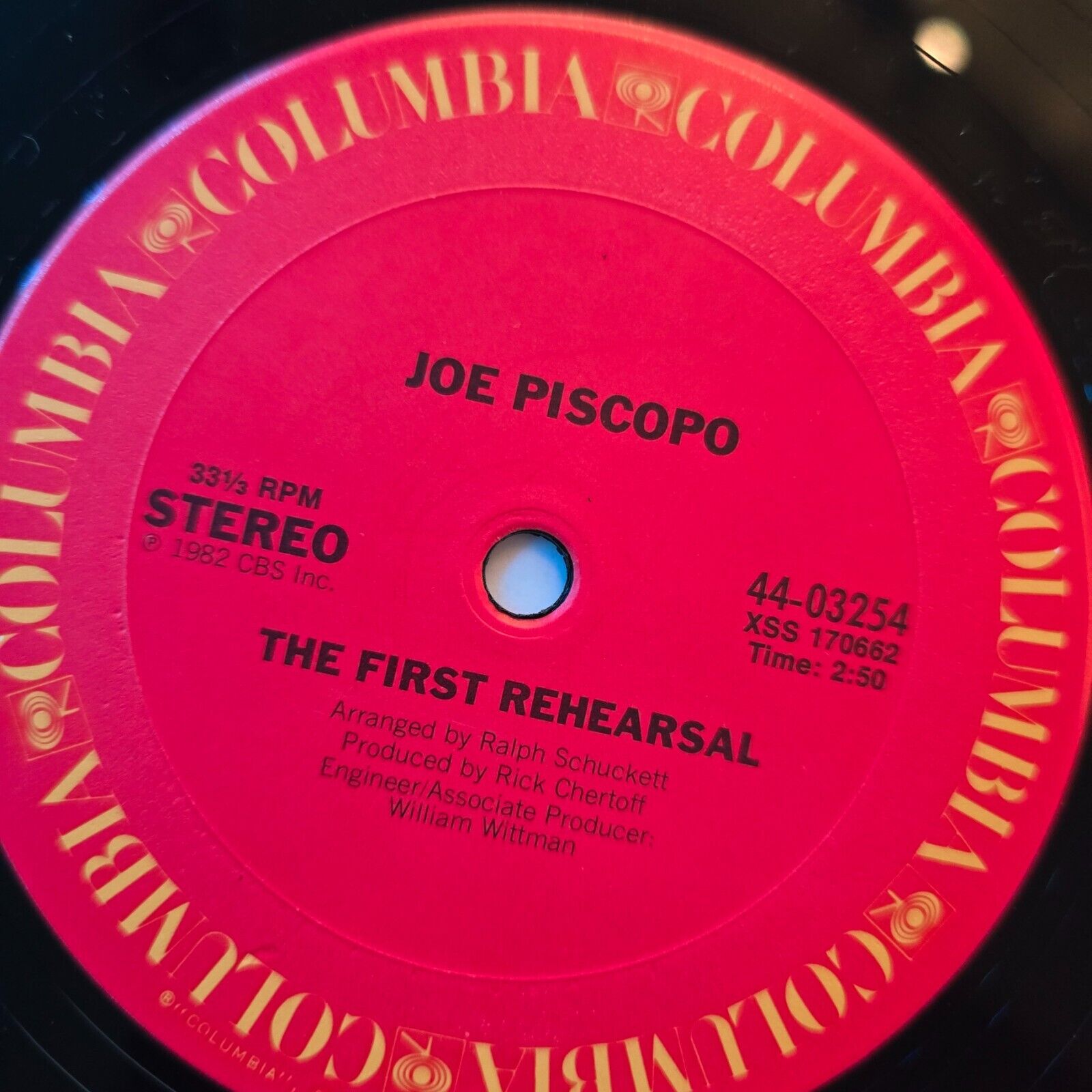 JOE PISCOPO -1982 EP I LOVE ROCK & ROLL-MEDLEY 44-03254