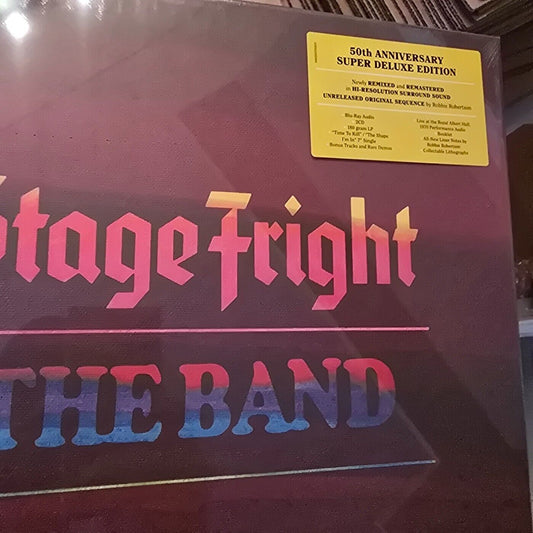 The Band - Stage Fright - 50th Anniversary- LP/ Blu-Ray/ 7" - Boxed Set