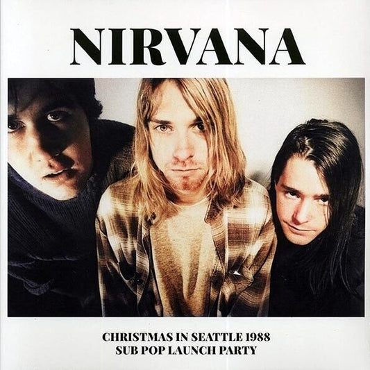 Nirvana-Christmas in Seattle 1988-2 LP Limited LIve Recording Vinyl