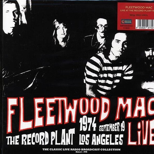 Fleetwood Mac - Live At The Record Plant '74-180 gram Red Color Live Record LP